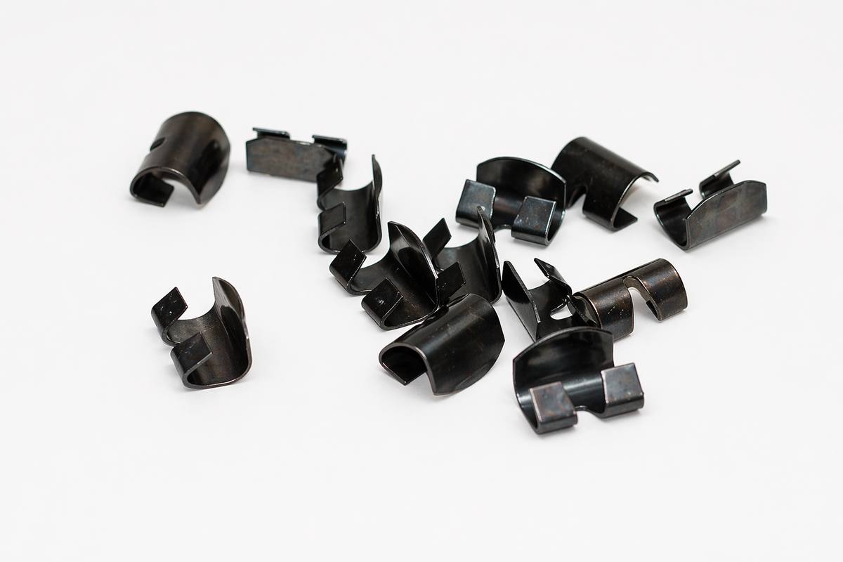 Tin securing clips collection A collection of Sure-Can spring steel tin securing clips